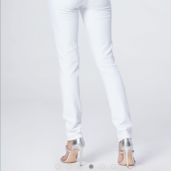 ⭐️ Paige Skyline Peg White Ankle Jeans ⭐️ - Picture 4 of 11
